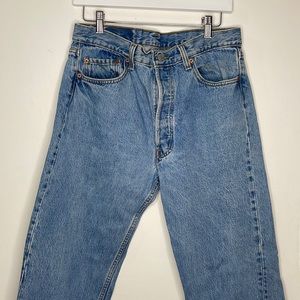 Vintage Levi’s 501 Mens Button Fly Jeans Size 34x34